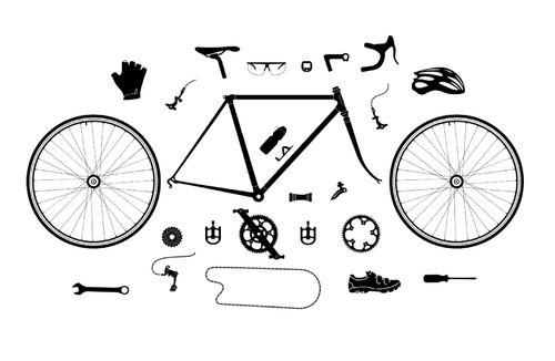 MSX Bikes - Schemat budowy roweru